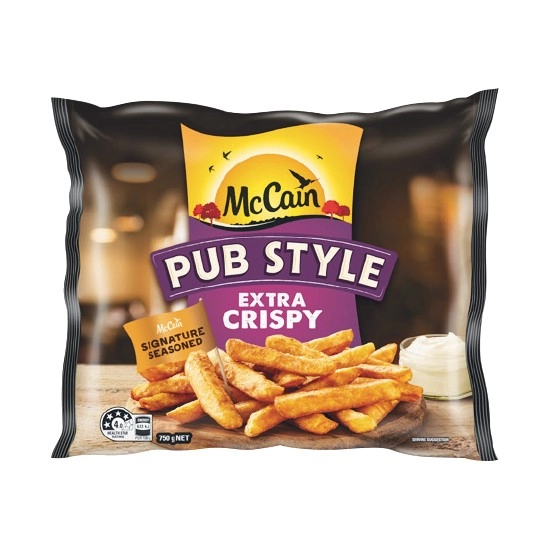 McCain Pub Style Chips or Wedges 750g