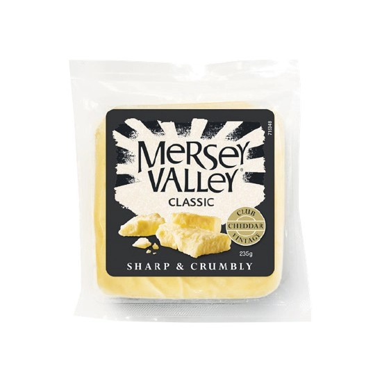 Mersey Valley Cheddar Varieties 235g – From the Deli