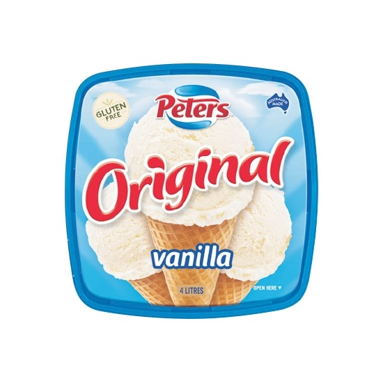 Peters Original Ice Cream Tubs 4 Litre – From the Freezer