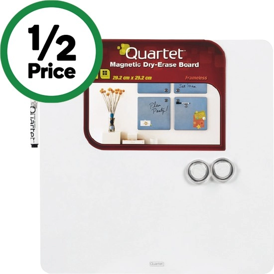 Quartet White Board 292 x 292mm