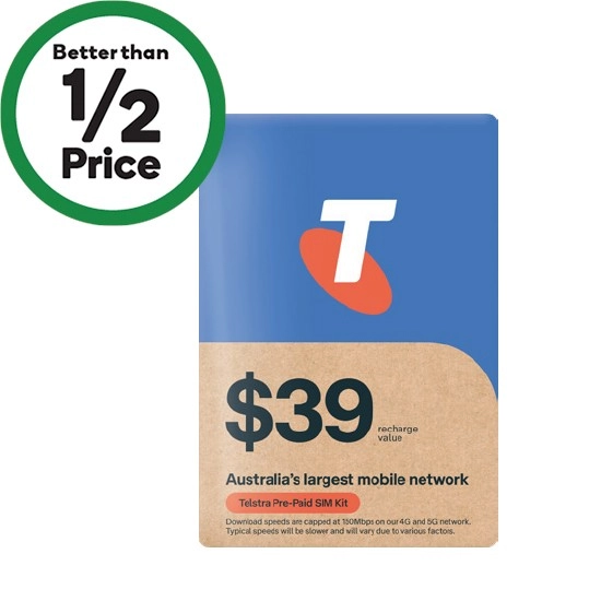 Telstra $39 SIM Kit~