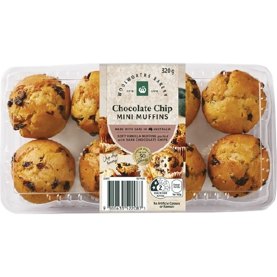 Woolworths Muffin Varieties Pk 4-8