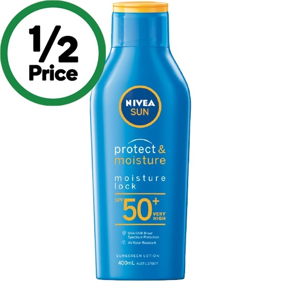 Nivea Sun Protect & Moisture Lock SPF50+ Sunscreen 400ml#