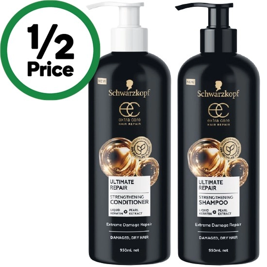 Schwarzkopf Extra Care Shampoo or Conditioner 950ml