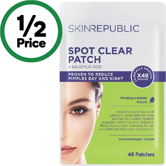 Skin Republic Spot Clear Salicylic Acid Patch Pk 48