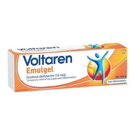 Voltaren Muscle And Back Pain Relief Emulgel 100g†