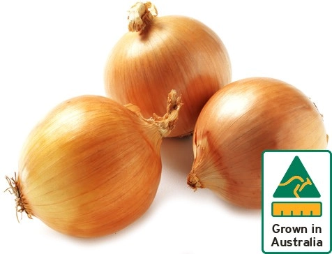 Australian Brown Onions 1kg Bag