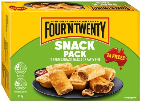 Four’N Twenty 24 Pieces Snack Pack