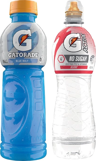 Gatorade or Gatorade G‑Active Electrolyte Water 600mL Selected Varieties