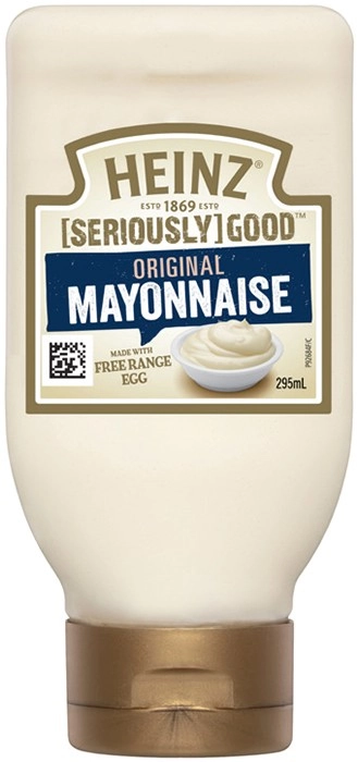 Heinz Seriously Good Mayonnaise, Aioli or Tartare 295mL Selected Varieties