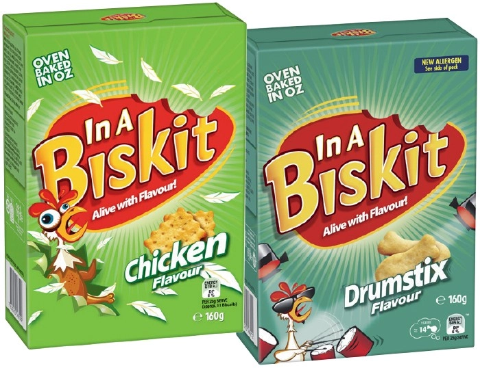 In A Biskit Flavoured Crackers 160g Selected Varieties