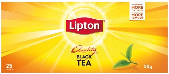 Lipton Quality Black Tea Bags 25 Pack