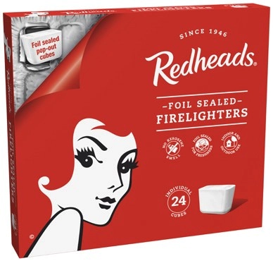 Redheads Firelighters 24 Pack