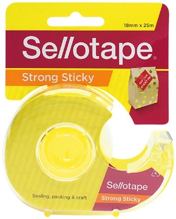 Sellotape Sticky Tape Dispenser 18mmx25m