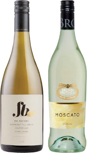 Fat Bastard or Brown Brothers Moscato 750mL Varieties