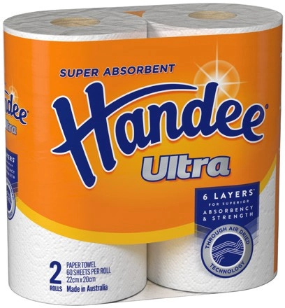 Handee Ultra Paper Towel 2 Pack