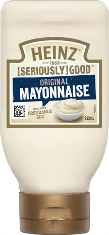 Heinz Seriously Good Mayonnaise, Aioli or Tartare 295mL Selected Varieties