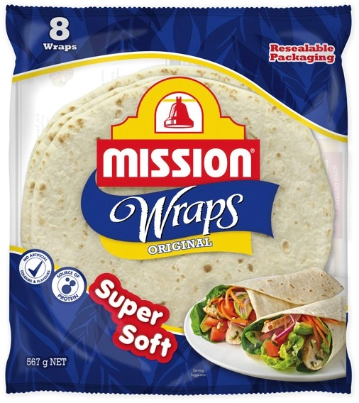 Mission Wraps 6-8 Pack Selected Varieties