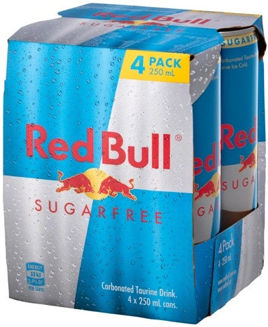 Red Bull Energy Drink 4x250mL Selected Varieties