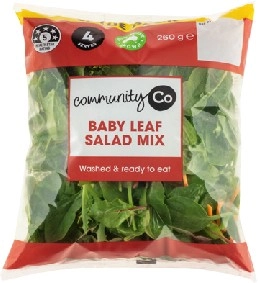 Community Co Baby Leaf Salad Mix 260g