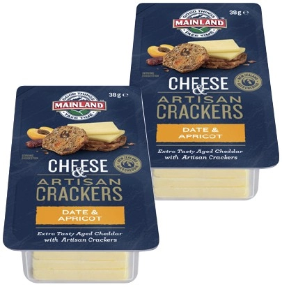 Mainland Cheese & Crackers 36-38g Selected Varieties