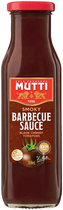 NEW Mutti Barbecue or Tomato Sauce 268mL Selected Varieties