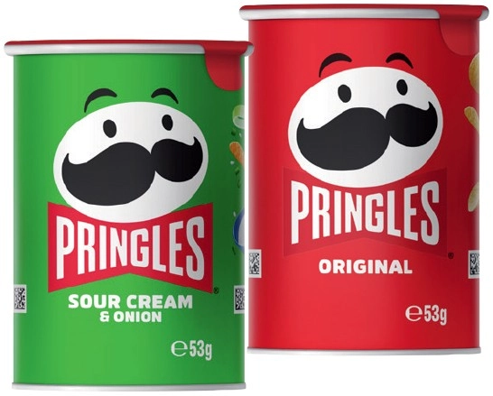 Pringles Chips 53g Selected Varieties