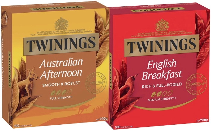 Twinings Tea Bags 80‑100 Pack Selected Varieties