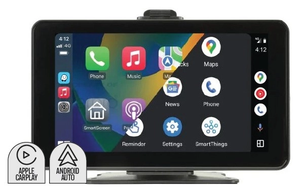 Aerpro 7” Carplay & Android Auto Smart Dash Monitor