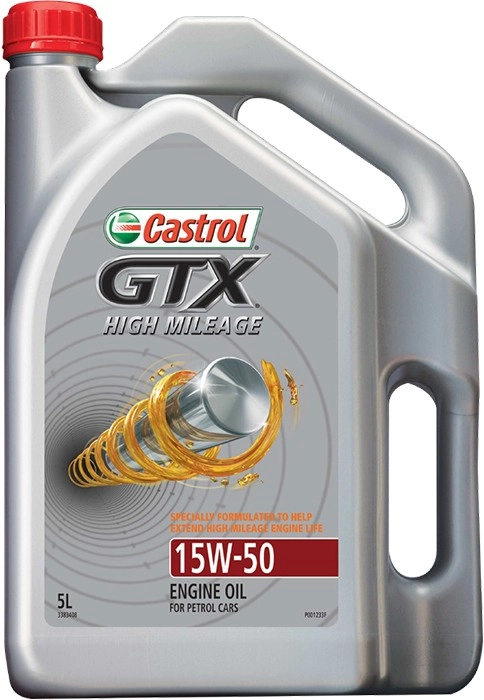 Castrol GTX High Mileage 15W-50 5L