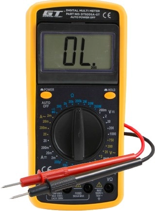 Garage Tough Digital Multimeter - 20Amp