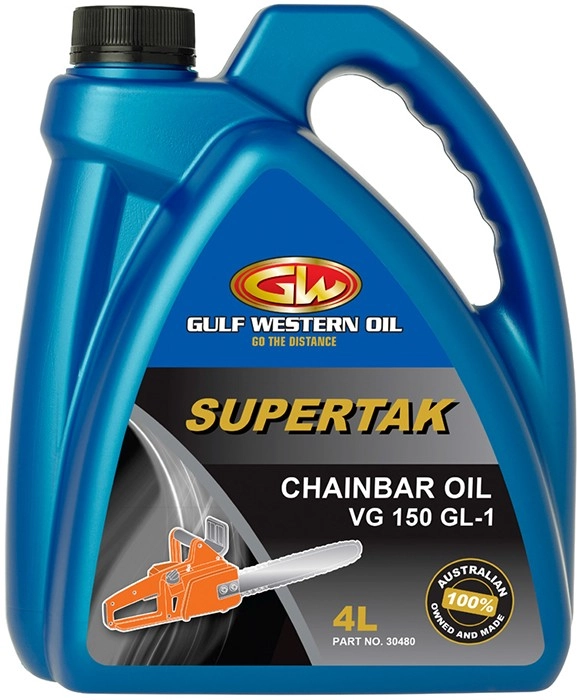 Gulf Western Supertak Chainbar Oil 4L