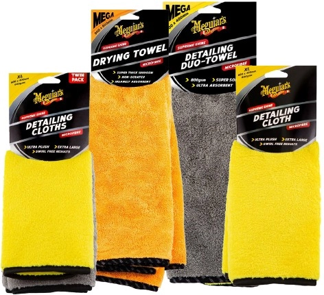 Meguiar’s Supreme Shine Drying Towels & Cloths