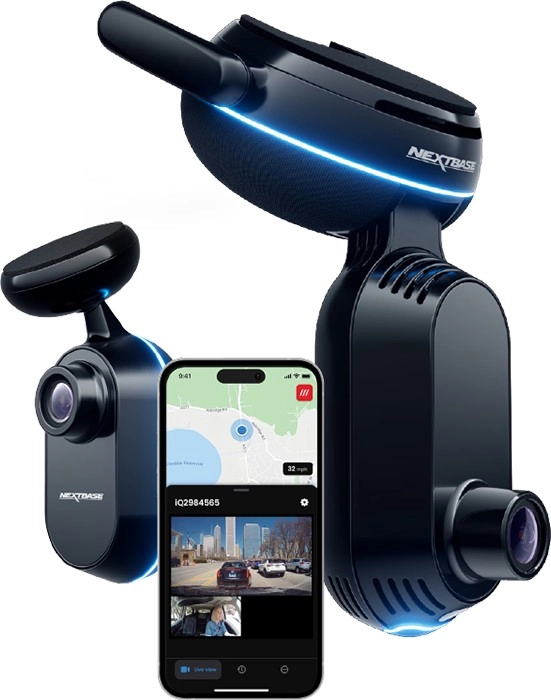 Nextbase IQ 4K Dashcam Plus Rear Window Camera