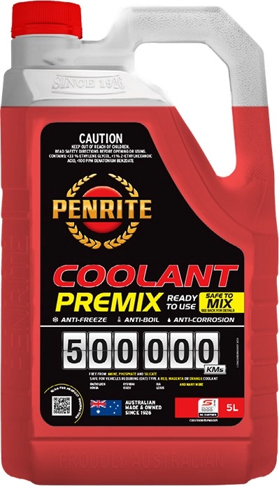 Penrite Red Premix Coolant 5L