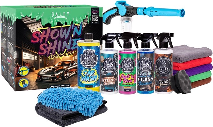 Salty Captain Show’n Shine Car Care Kit