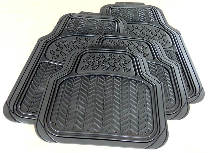 Streetwize Atlanta Rubber Floor Mats Black