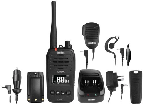 Uniden 5W 80CH Smart UHF Handheld CB Radio