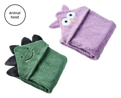 Children’s Blanket with Animal Hood