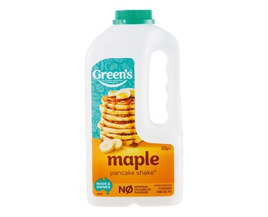 Green’s Maple Flavoured Pancake Shake 325g