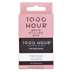 1000HOUR Brow Styling Wax Ash Dark Brown 7g