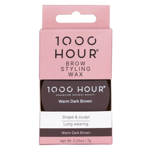 1000HOUR Brow Styling Wax Warm Dark Brown 7g