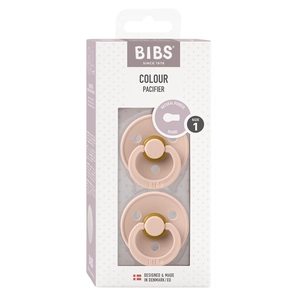 Bibs Pacifier Blush Size 1 2 Pack