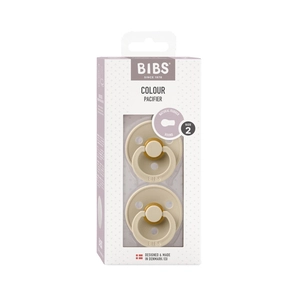 Bibs Pacifier Vanilla Size 2 2 Pack