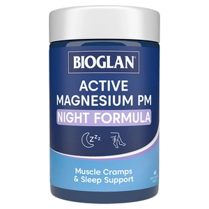 Bioglan Active Magnesium PM Night Formula 60 Tablets