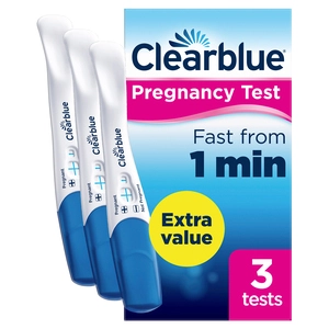 Clearblue Pregnancy Test Rapid Detection 3 Pack