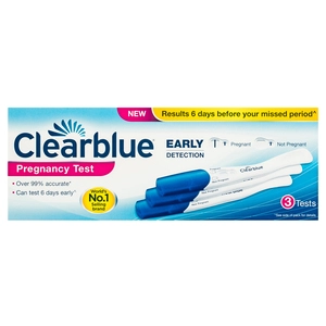 Clearblue Visual Early Detection Pregnancy Test 3 Pack