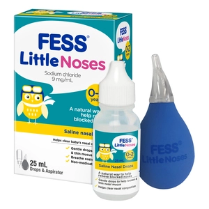 FESS Little Noses Drops + Aspirator 25mL