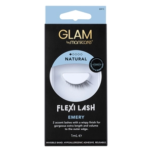 Glam by Manicare Flexi Lash Emery 1 Pair