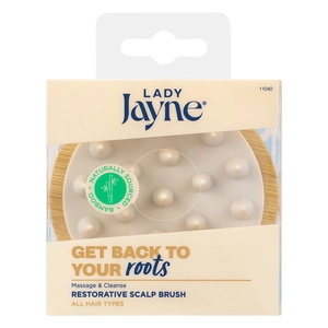 Lady Jayne Restorative Scalp Brush Silicone Bristles 1 Each